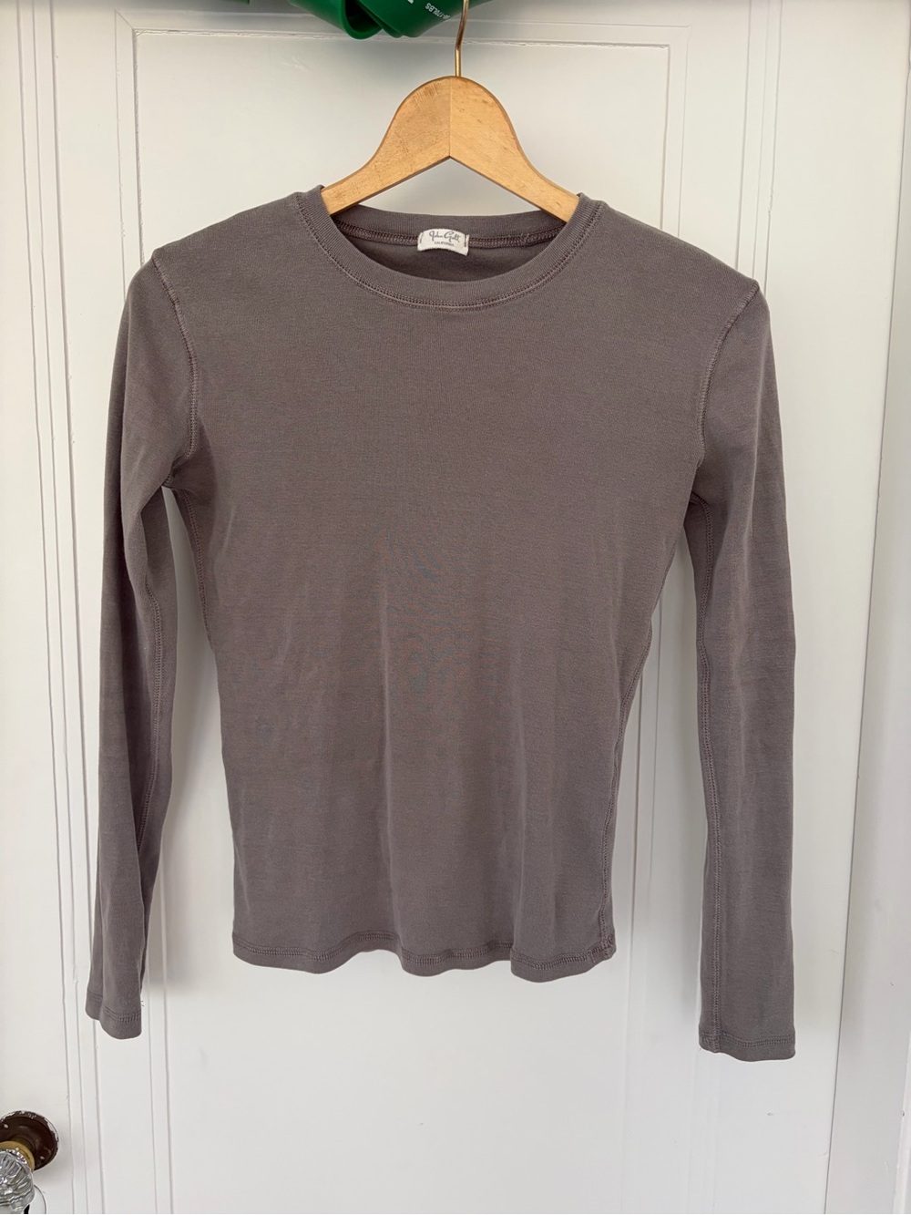 Brandy Melville Long Sleeve in Taupe